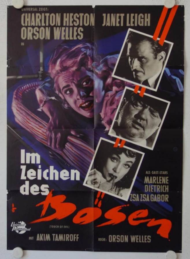 Touch of Evil original release german movie poster